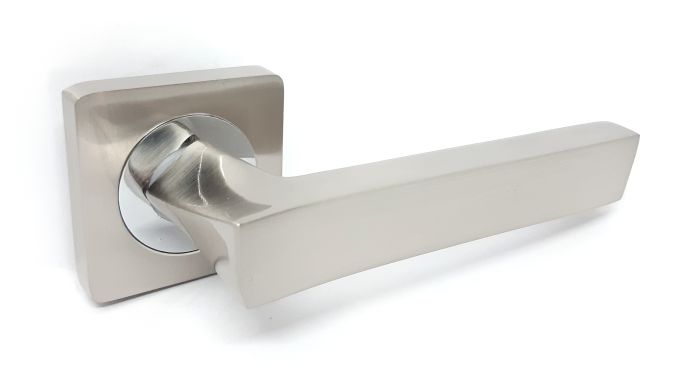 Ручка на квадратнiй основi серiя r08, 08 - 157, SN/CP | САТИН / ХРОМ, 1480