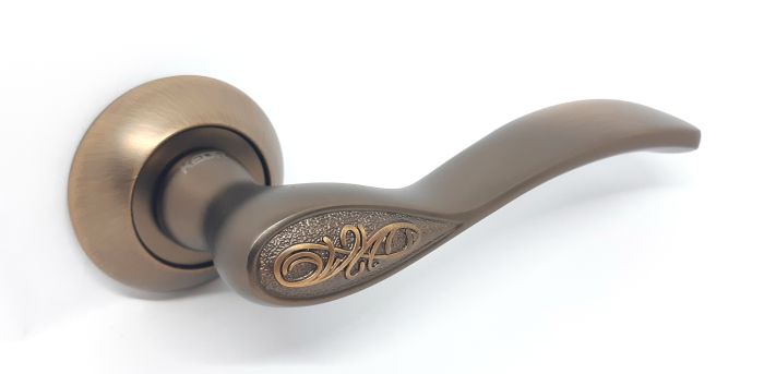 Ручка на круглiй основi серiя r10, 10 - 766, SN/CP | САТИН / ХРОМ, 7151