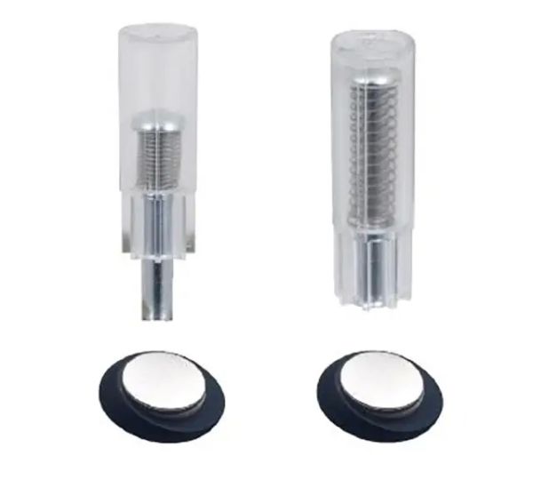 Стопор прихований Vitrum Modello2 панель чорна матова, 14х47мм