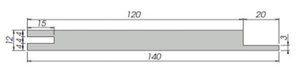 Добір унівенсальнйи Еmaleх 140 мм