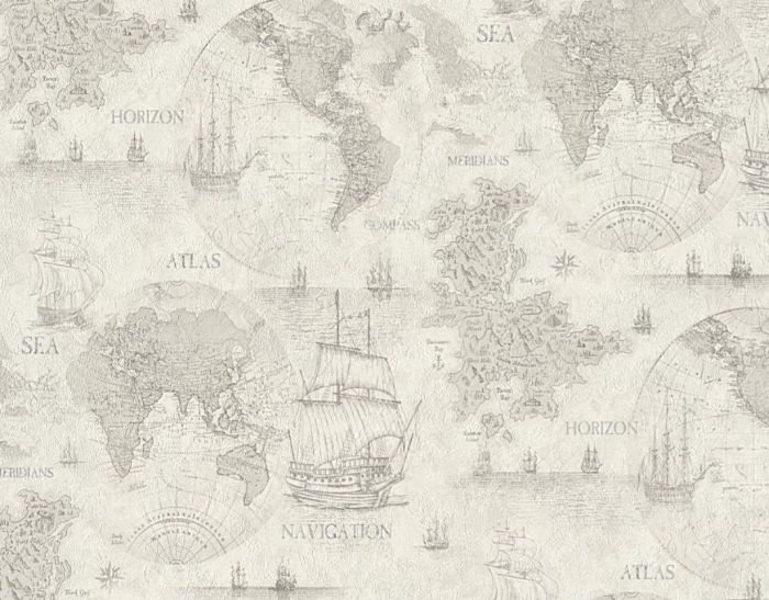 Слов'янські шпалери Карта молочний, 2358-03