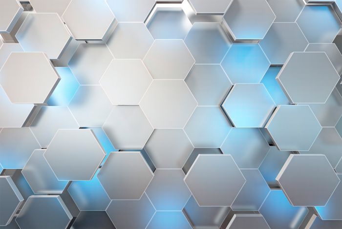 3D Фотошпалери 3Д Акварельні квіти, Флізелін