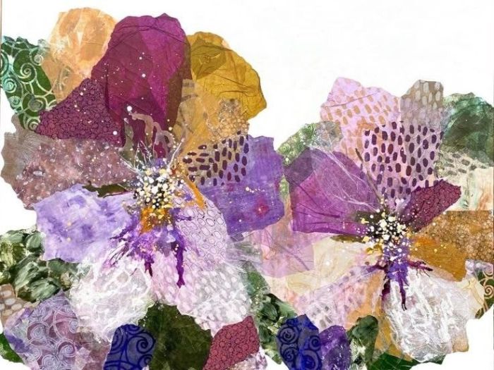 Фотошпалери: Різнокольорові квіти, 3DF-20250425-01