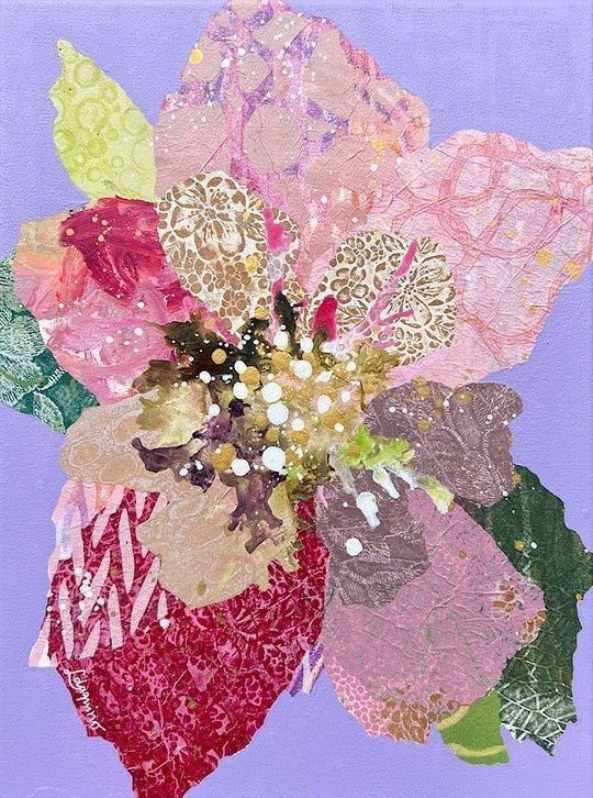 Фотошпалери: Квіткова аплікація, 3DF-20250425-45