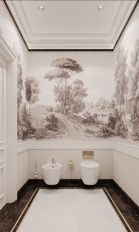 Фотошпалери: Дерева у теплих тонах, 3DF-20250425-55