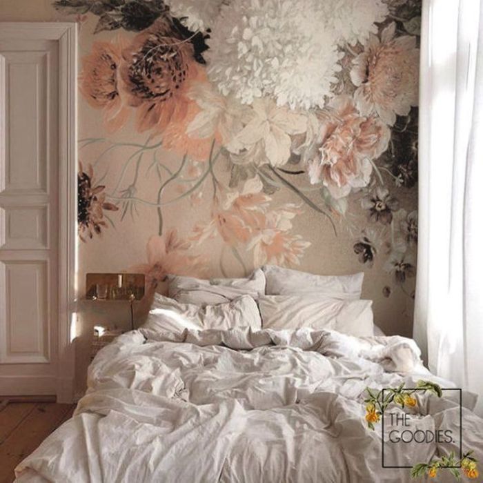 Фотошпалери: Квіти для спальні, 3DF-20250425-65