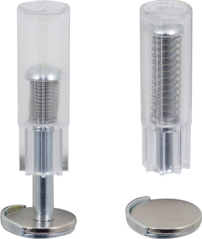 Стопор прихований Vitrum SPACE панель сатин/хром, 14х47мм