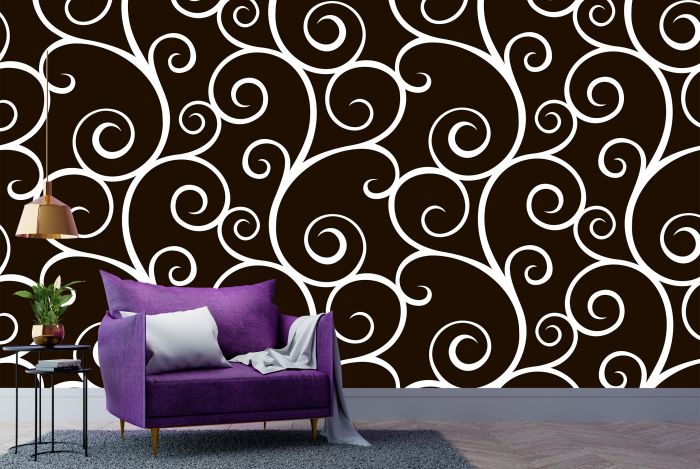 3D Фотошпалери 3Д Квіткові візерунки