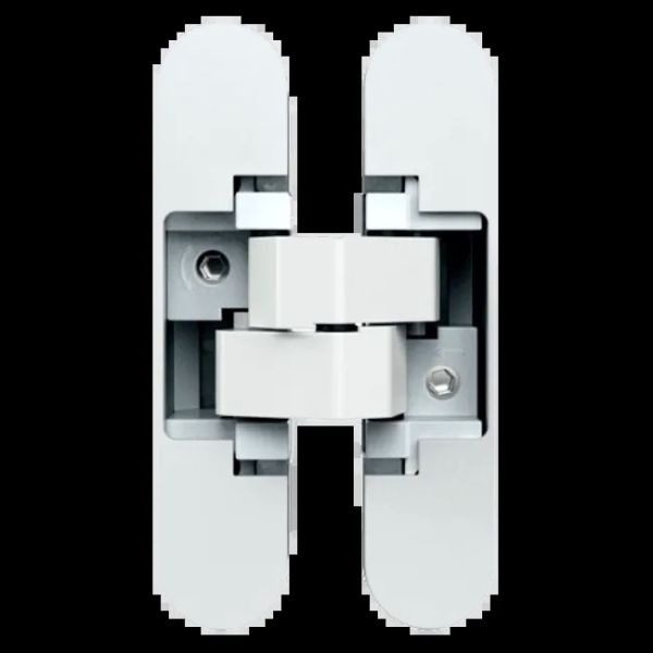 Петля ПРИХОВАНА врізна Anselmi 505 (ITALY) білий, шт (з ковпачками)