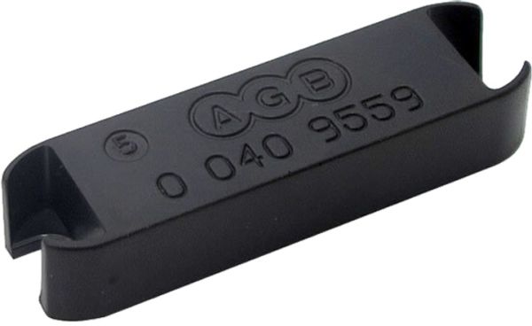 Декоративна вкладка під зустрічну планку AGB Evolution чорна (B010601193)