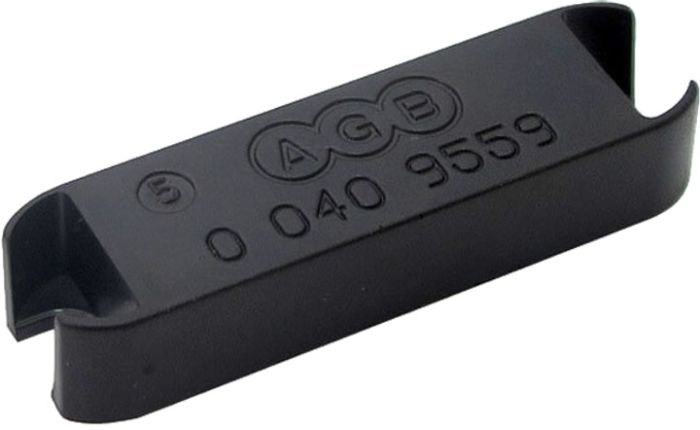 Декоративна вкладка під зустрічну планку AGB Evolution чорна (B010601193)