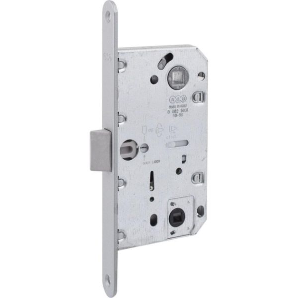 Замок міжкімнатний під WC AGB Mediana Evolution 96 мат.хром (B011025034)