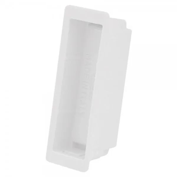 Вкладка з магнітом під зворотню планку AGB EASY-FIX CLIP до замка POLARIS біла (B024029491)
