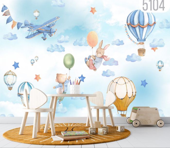 Фотошпалери: Пригоди зайчика, DE-5104