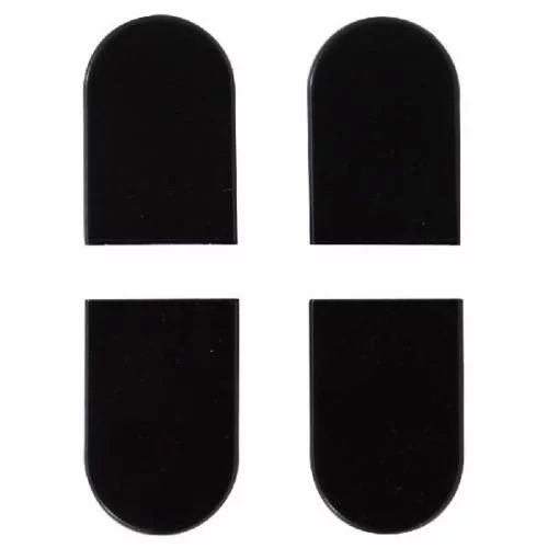 Комплект ковпачків для петлі AGB Eclipse 3,2 (метал) чорний