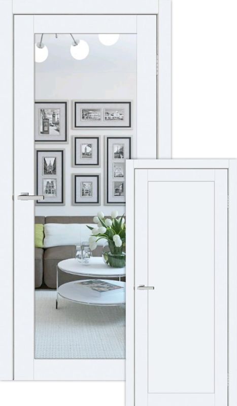 Міжкімнатні двері Europe Doors, ЗАХІДНА ЄВРОПА, НОРВЕГІЯ, SUPER MATE, БІЛОСНІЖНИЙ, ED_0015