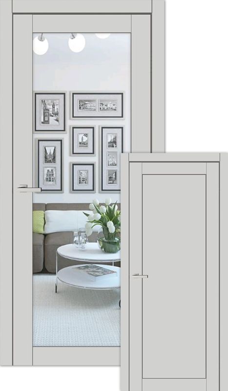 Міжкімнатні двері Europe Doors, ЗАХІДНА ЄВРОПА, НОРВЕГІЯ, SUPER MATE, ПЛАТИНА, ED_0016