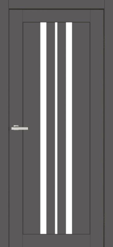 Міжкімнатні двері Europe Doors, ЗАХІДНА ЄВРОПА, АЛБАНІЯ, SUPER MATE, ГРАФІТ, ED_a_0019