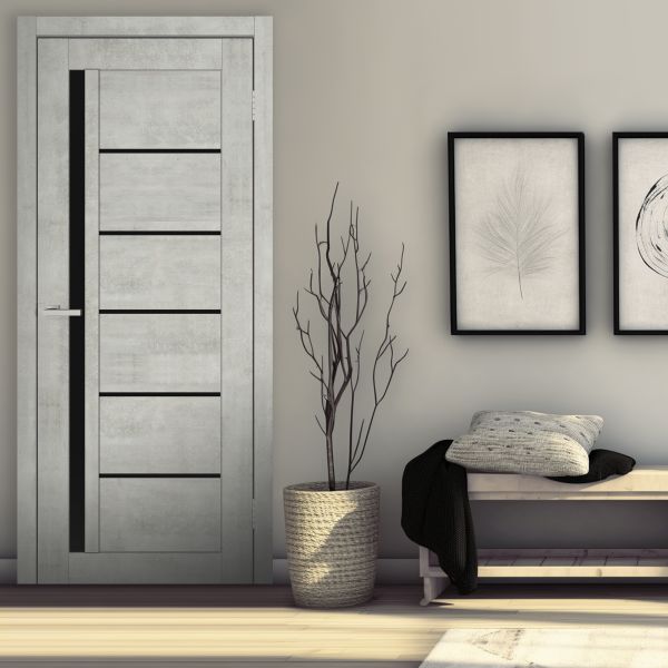 Міжкімнатні двері Europe Doors, ЗАХІДНА ЄВРОПА, АНГЛІЯ, PVC, ЦЕМЕНТ, ED_an_0021