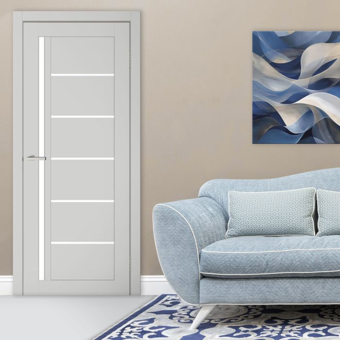 Міжкімнатні двері Europe Doors, ЗАХІДНА ЄВРОПА, АНГЛІЯ, SUPER MATE, ПЛАТИНА, ED_an_0028