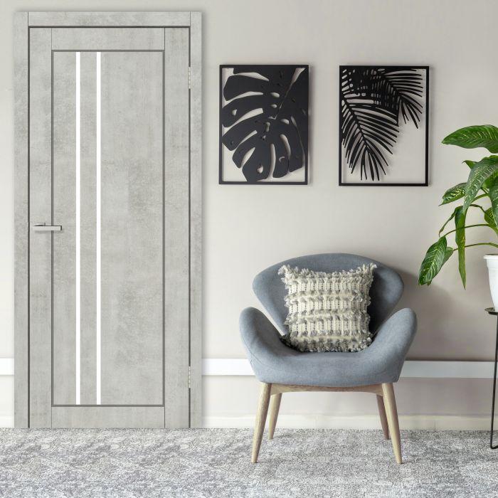 Міжкімнатні двері Europe Doors, ЗАХІДНА ЄВРОПА, БЕЛЬГІЯ, PVC, ЦЕМЕНТ, ED_be_0013