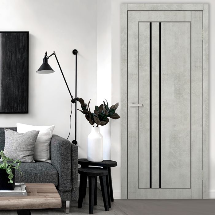 Міжкімнатні двері Europe Doors, ЗАХІДНА ЄВРОПА, БЕЛЬГІЯ, PVC, ЦЕМЕНТ, ED_be_0021