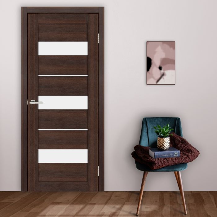 Міжкімнатні двері Europe Doors, ЗАХІДНА ЄВРОПА, ДАНІЯ, PVC, КАШТАН, ED_da_0012