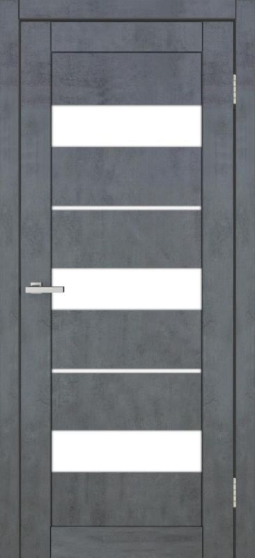 Міжкімнатні двері Europe Doors, ЗАХІДНА ЄВРОПА, ДАНІЯ, PVC, ТЕМНИЙ БЕТОН, ED_da_0014
