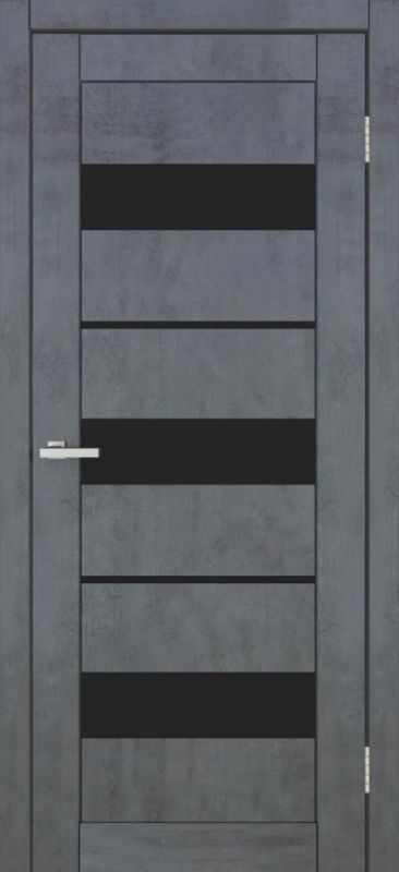 Міжкімнатні двері Europe Doors, ЗАХІДНА ЄВРОПА, ДАНІЯ, PVC, ТЕМНИЙ БЕТОН, ED_da_0022