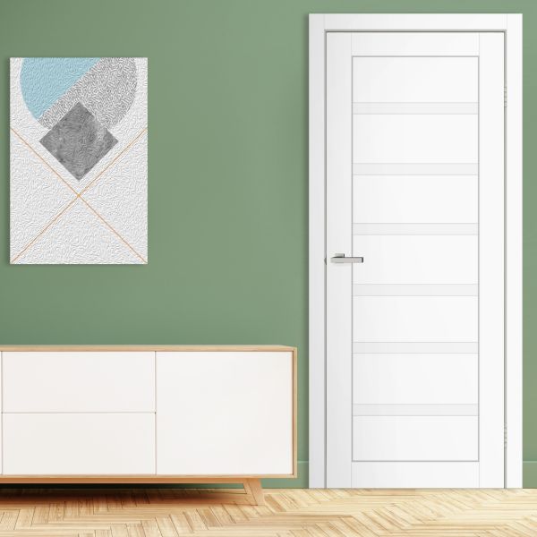 Міжкімнатні двері Europe Doors, ЗАХІДНА ЄВРОПА, ФРАНЦІЯ, POLITEX, БІЛИЙ, ED_f_001