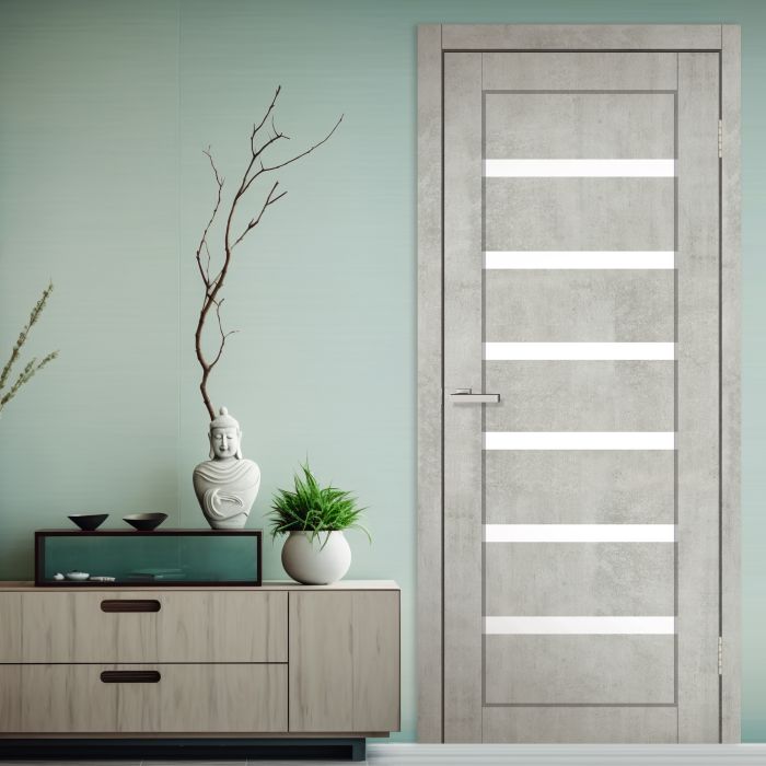 Міжкімнатні двері Europe Doors, ЗАХІДНА ЄВРОПА, ФРАНЦІЯ, PVC, ЦЕМЕНТ, ED_f_0013