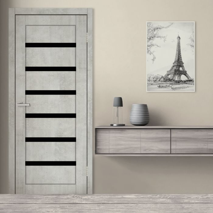 Міжкімнатні двері Europe Doors, ЗАХІДНА ЄВРОПА, ФРАНЦІЯ, PVC, ЦЕМЕНТ, ED_f_0021