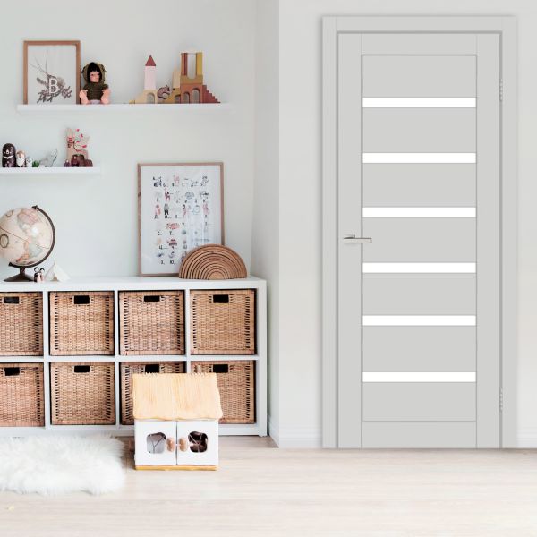 Міжкімнатні двері Europe Doors, ЗАХІДНА ЄВРОПА, ФРАНЦІЯ, SUPER MATE, ПЛАТИНА, ED_f_0028