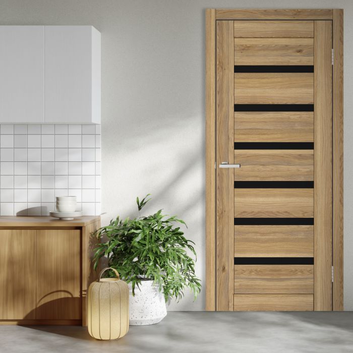 Міжкімнатні двері Europe Doors, ЗАХІДНА ЄВРОПА, ФРАНЦІЯ, POLITEX, ДУБ ЛАРЕДО, ED_f_008
