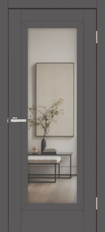 Міжкімнатні двері Europe Doors, ПІВДЕННА ЄВРОПА, БОЛГАРІЯ, SUPER MATE, ГРАФІТ, ED_g_0015