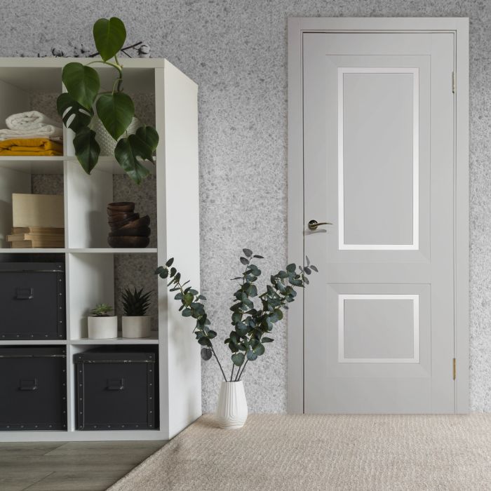 Міжкімнатні двері Europe Doors, ПІВДЕННА ЄВРОПА, ГРЕЦІЯ, SUPER MATE, ПЛАТИНА, ED_g_002