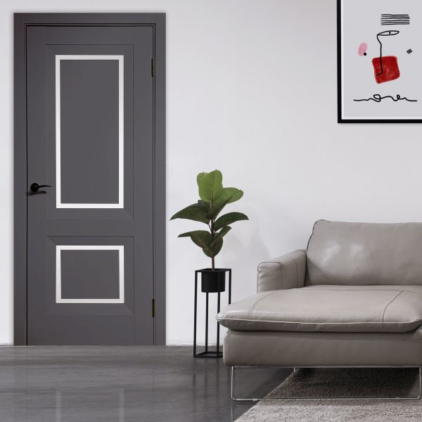 Міжкімнатні двері Europe Doors, ПІВДЕННА ЄВРОПА, ГРЕЦІЯ, SUPER MATE, ГРАФІТ, ED_g_003