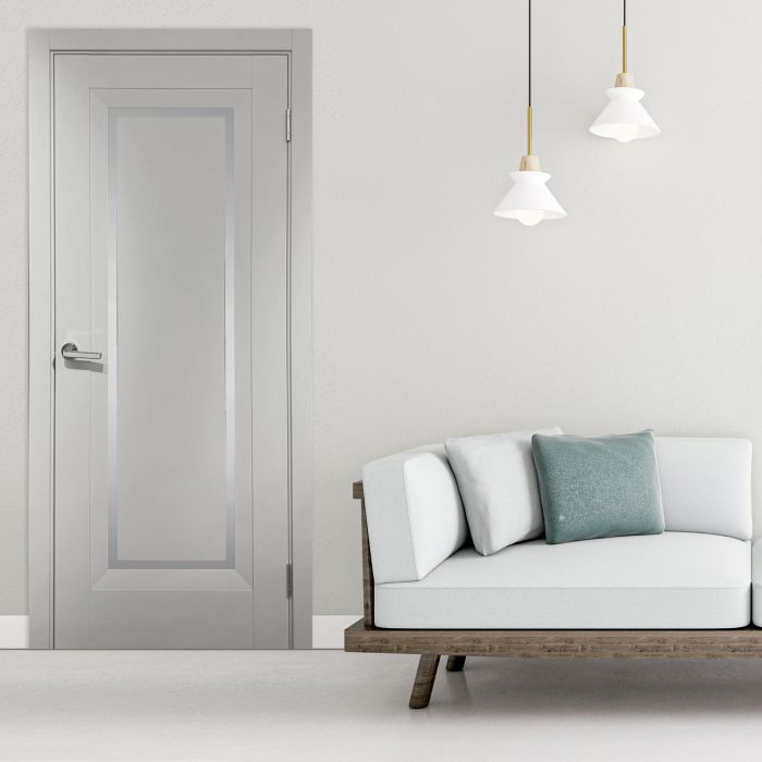 Міжкімнатні двері Europe Doors, ПІВДЕННА ЄВРОПА, ІТАЛІЯ, SUPER MATE, ПЛАТИНА, ED_g_008