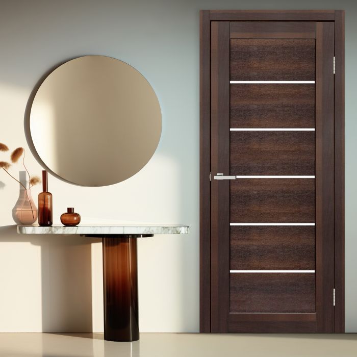 Міжкімнатні двері Europe Doors, ЗАХІДНА ЄВРОПА, ІСПАНІЯ, PVC, КАШТАН, ED_i_0012