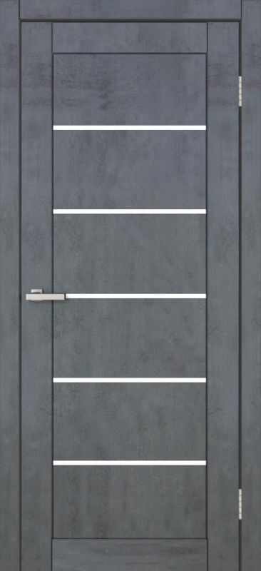 Міжкімнатні двері Europe Doors, ЗАХІДНА ЄВРОПА, ІСПАНІЯ, PVC, ТЕМНИЙ БЕТОН, ED_i_0014