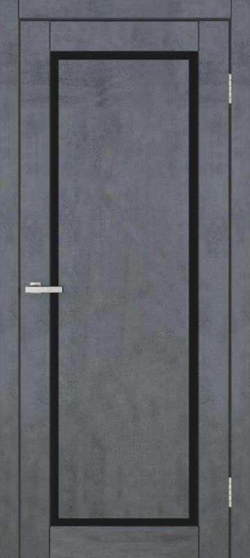 Міжкімнатні двері Europe Doors, ЗАХІДНА ЄВРОПА, КІПР, PVC, ТЕМНИЙ БЕТОН, ED_k_0012