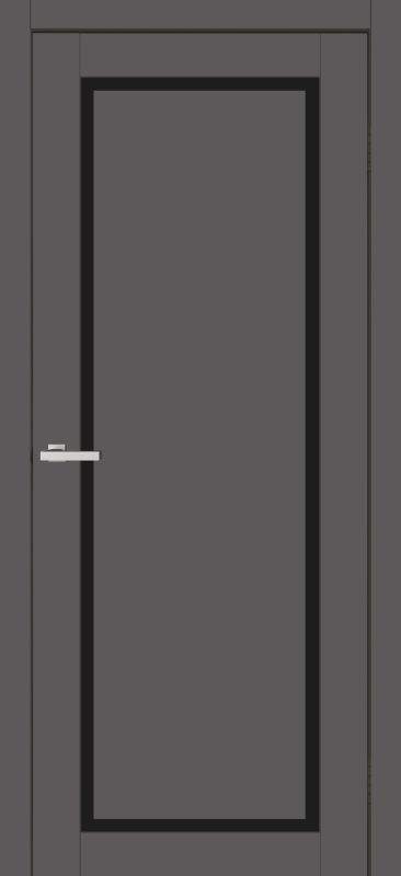 Міжкімнатні двері Europe Doors, ЗАХІДНА ЄВРОПА, КІПР, SUPER MATE, ГРАФІТ, ED_k_0022