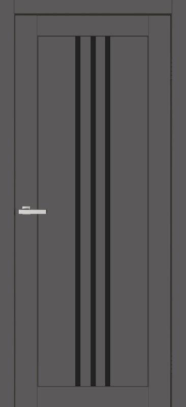 Міжкімнатні двері Europe Doors, ЗАХІДНА ЄВРОПА, ЛЮКСЕМБУРГ, SUPER MATE, ГРАФІТ, ED_l_0022