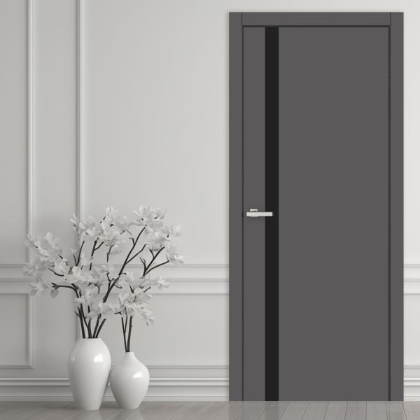 Міжкімнатні двері Europe Doors, НОВА ЄВРОПА, ЛИТВА, SUPER MATE, ГРАФІТ, ED_li_0015