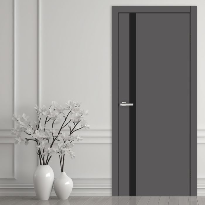 Міжкімнатні двері Europe Doors, НОВА ЄВРОПА, ЛИТВА, SUPER MATE, ГРАФІТ, ED_li_0015