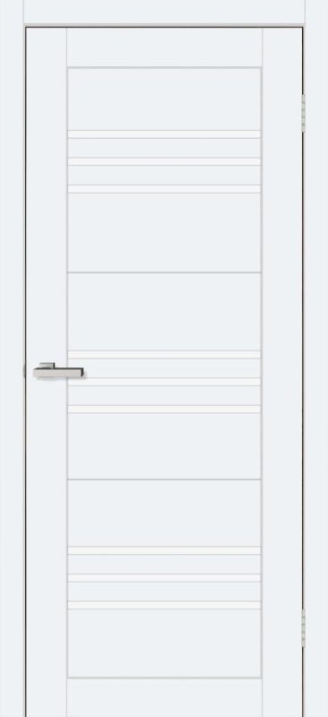 Міжкімнатні двері Europe Doors, ЗАХІДНА ЄВРОПА, МОНАКО, SUPER MATE, БІЛОСНІЖНИЙ, ED_m_0027