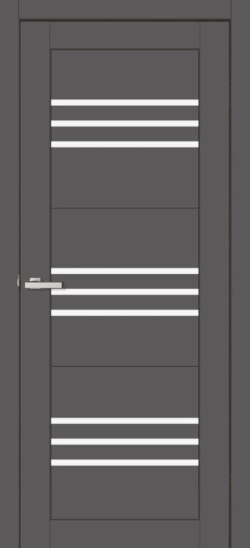 Міжкімнатні двері Europe Doors, ЗАХІДНА ЄВРОПА, МОНАКО, SUPER MATE, ГРАФІТ, ED_m_0029