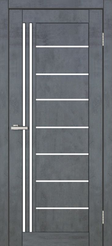 Міжкімнатні двері Europe Doors, ЗАХІДНА ЄВРОПА, НІМЕЧЧИНА, PVC, ТЕМНИЙ БЕТОН, ED_n_0014