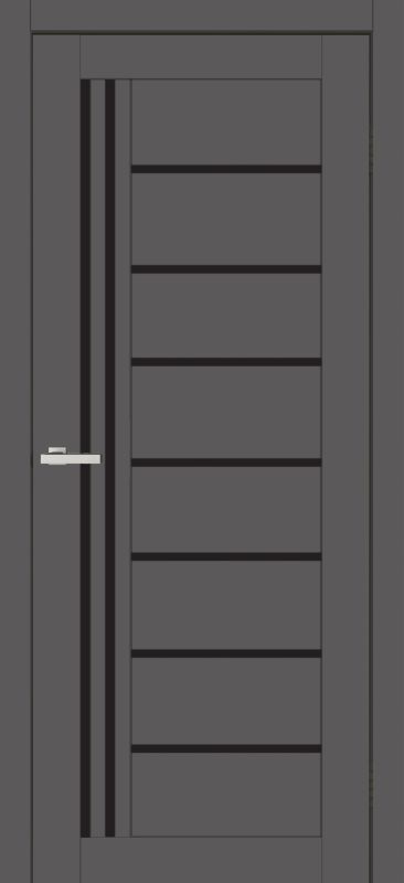 Міжкімнатні двері Europe Doors, ЗАХІДНА ЄВРОПА, НІМЕЧЧИНА, SUPER MATE, ГРАФІТ, ED_n_0032