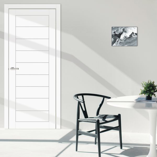 Міжкімнатні двері Europe Doors, ЗАХІДНА ЄВРОПА, ПОРТУГАЛІЯ, POLITEX, БІЛИЙ, ED_po_001